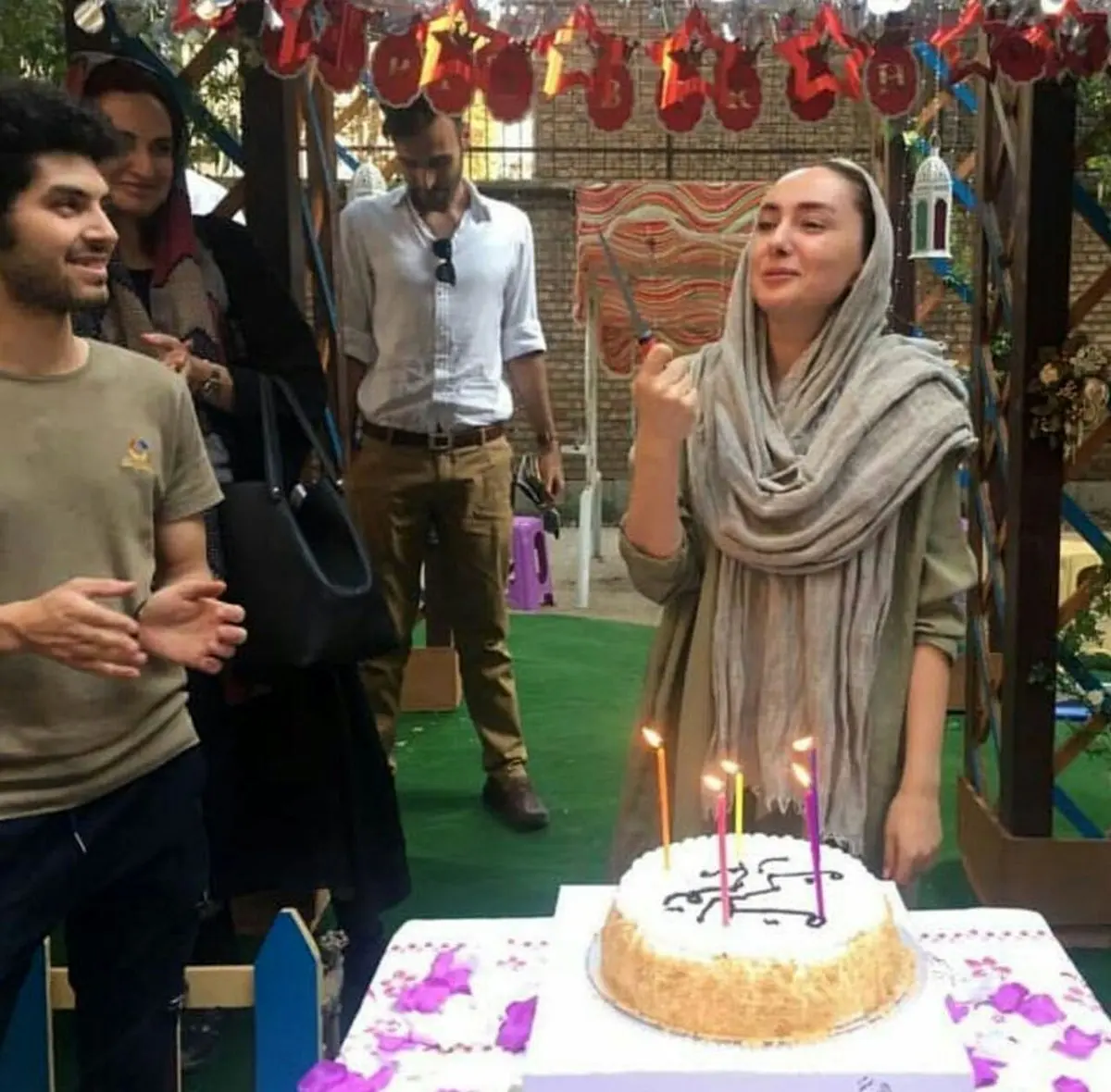 عکس/ تولد چهل سالگی هانیه توسلی