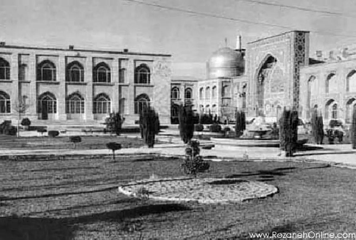 زمانی که حرم امام رضا خلوت بود/ عکس