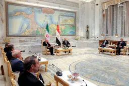 تصاویر دیدار پزشکیان و السیسی