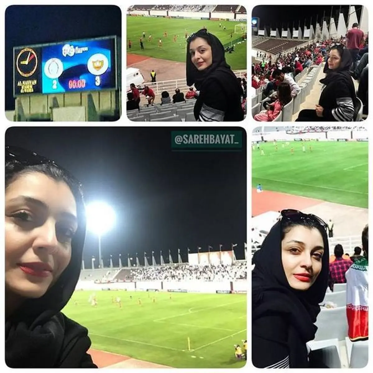 خانم بازیگر این بازیکن را به پرسپولیس می‌آورد/ عکس