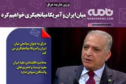 فوتوتیتر/ وزیر خارجه عراق: میان ایران و آمریکا میانجیگری خواهیم کرد