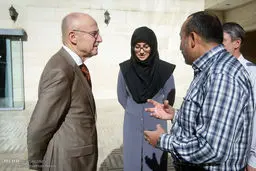 بازدید مشاور ویژه سازمان ملل از فدراسیون جانبازان و معلولان/تصاویر