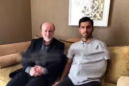 عیادت مدیرعامل استقلال از منتظری/ افتخاری: دوران بدشانسی خیلی زود تمام می‌شود + عکس