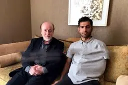 عیادت مدیرعامل استقلال از منتظری/ افتخاری: دوران بدشانسی خیلی زود تمام می‌شود + عکس