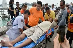 ۳۷ توریست در پوکت تایلند غرق شدند/تصاویر