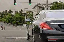 مرسدس ۳میلیارد تومانی در تهران/ عکس