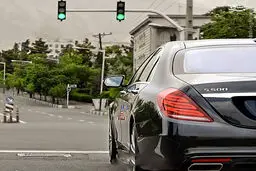مرسدس ۳میلیارد تومانی در تهران/ عکس