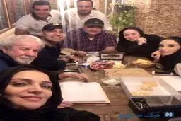 اینستاگرام: عکس الهام پاوه نژاد از دورهمی تئاتر «معرکه گیر ها»