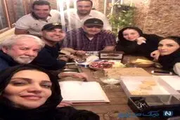 اینستاگرام: عکس الهام پاوه نژاد از دورهمی تئاتر «معرکه گیر ها»