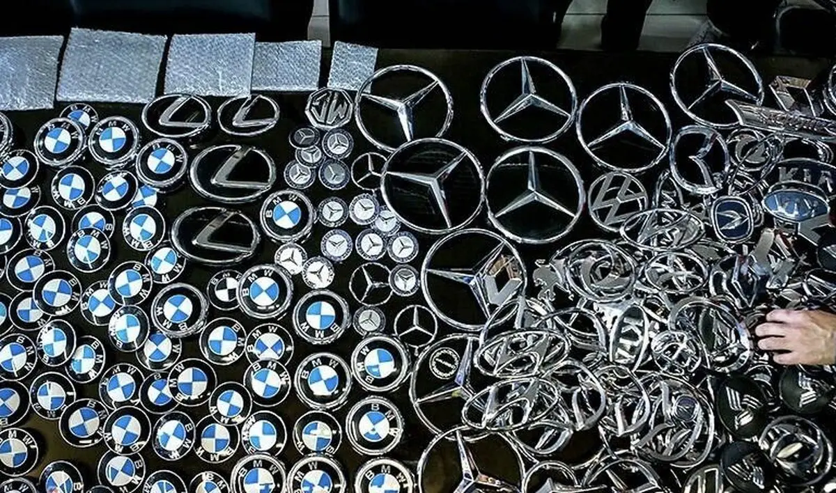 آرم ماشین دزدی/ تصویر