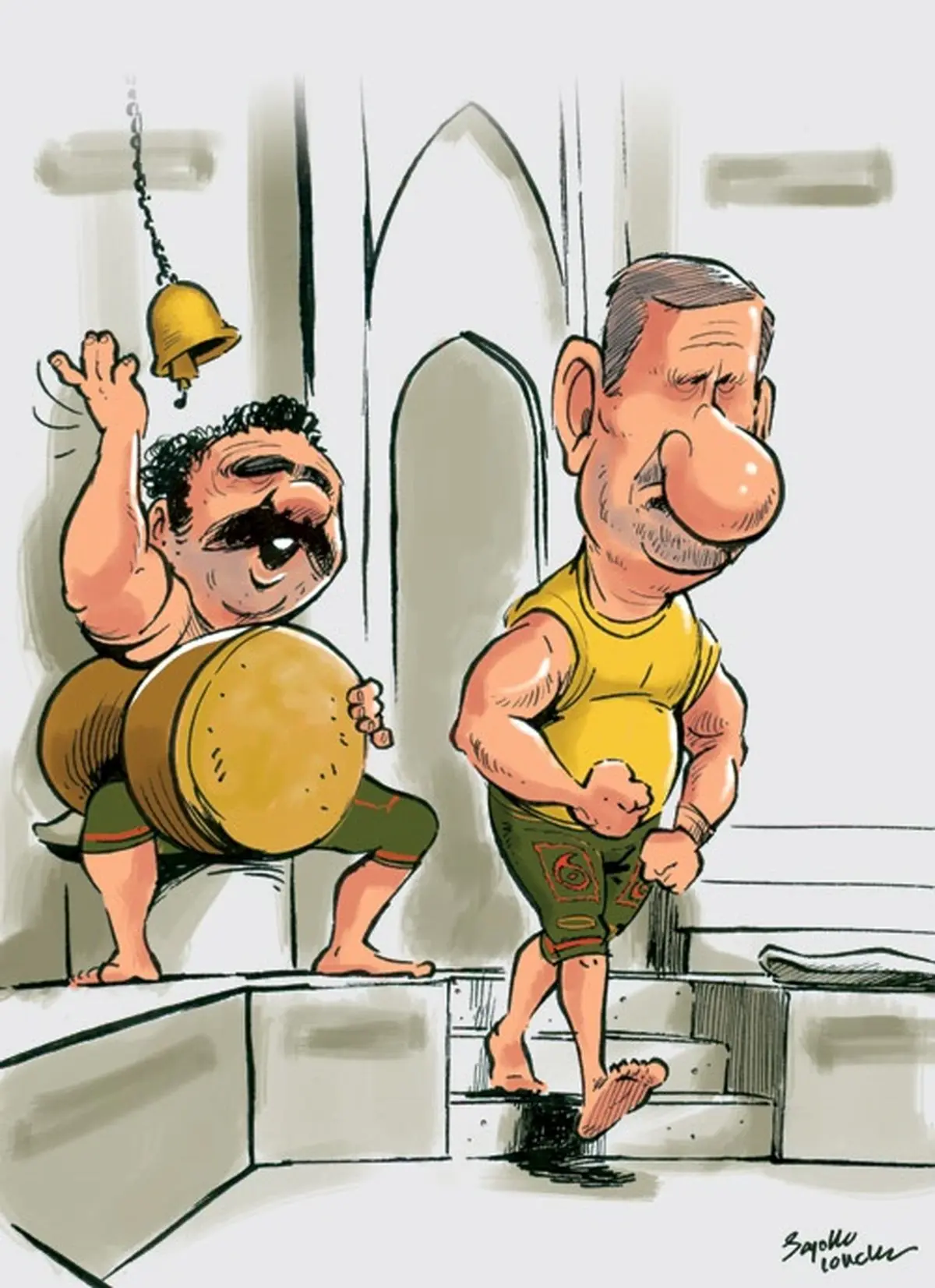 کاریکاتور/ واکنش جهانگیری به شکایت احمدی نژاد!