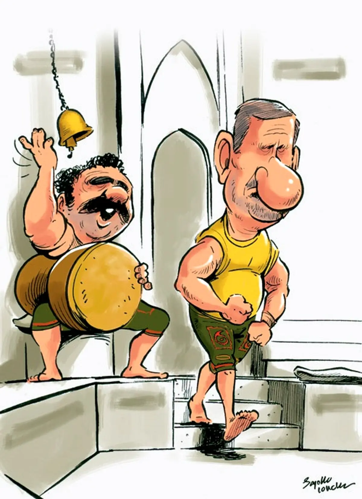 کاریکاتور/ واکنش جهانگیری به شکایت احمدی نژاد!