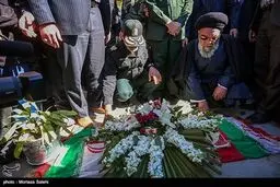 مراسم ختم شهدای حادثه تروریستی زاهدان/ تصاویر