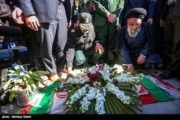 مراسم ختم شهدای حادثه تروریستی زاهدان/ تصاویر