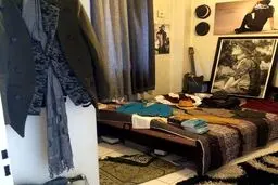 اتاق مرتضی پاشایی و یادگارهایش/ عکس