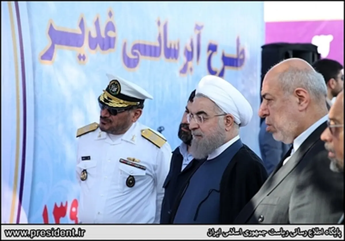 حواشی سفر روحانی به اهواز/تصاویر