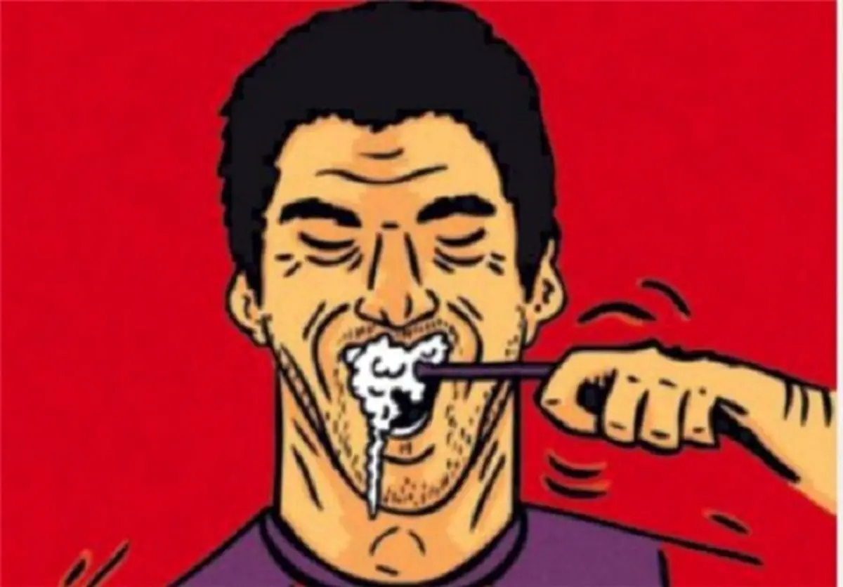 عکس جنجالی روزنامه اکیپ از مهاجم بارسا