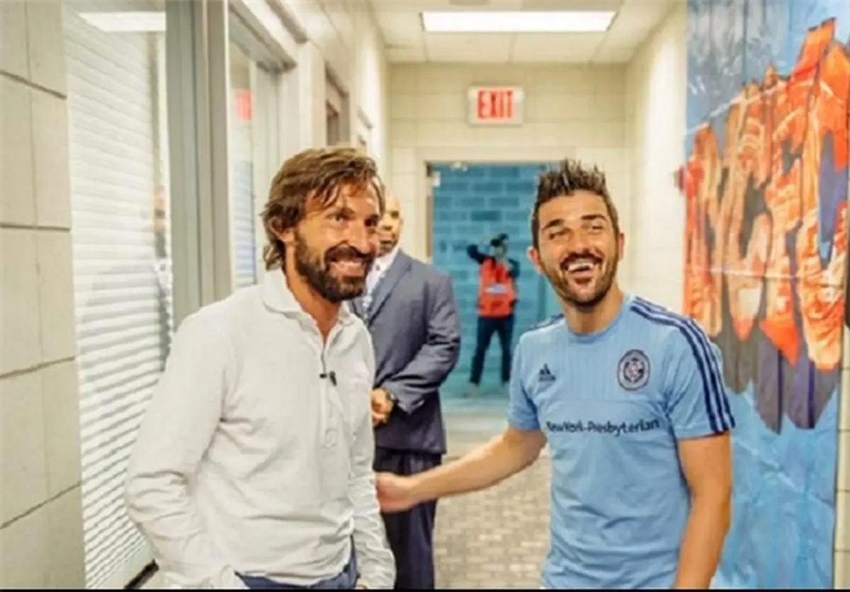 پیرلو در کنار سایر ستارگان نیویورک سیتی+عکس