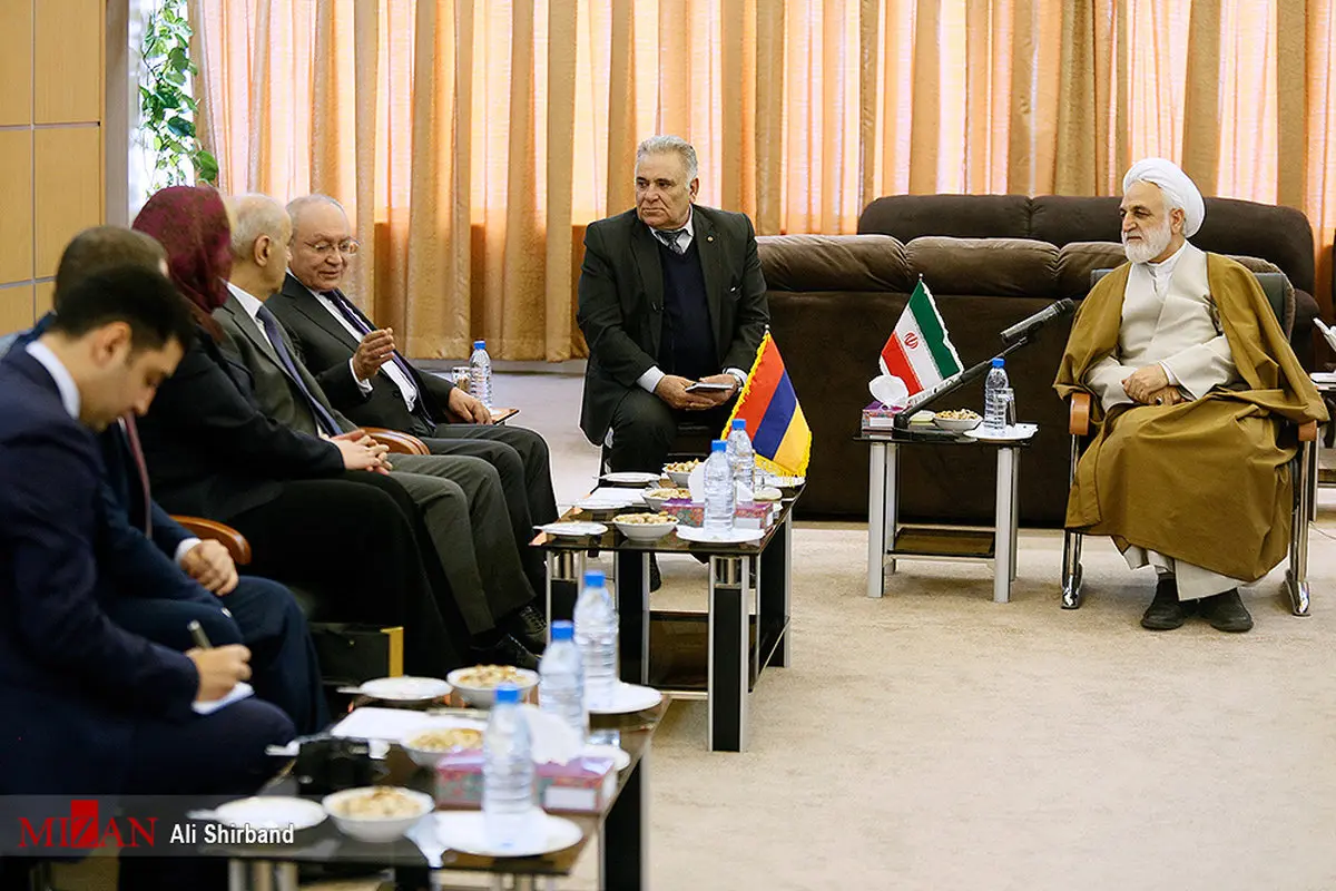 جزئيات ديدار اژه ای با  رئیس کمیته تحقیق و بازرسی کل جمهوری ارمنستان