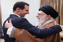 تصویری متفاوت از دیدار آیت الله خامنه‌ای با بشار اسد/ عکس