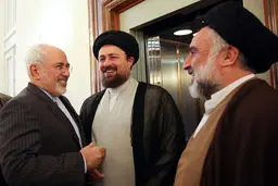 (تصاویر) سید حسن خمینی میهمان ظریف