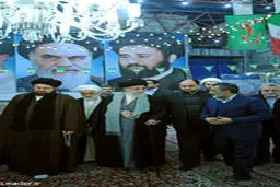حضور مقام معظم رهبری در حرم امام خمینی/تصاویر