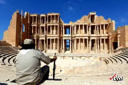 زخم داعش بر پیکر یادگارهای روم باستان  /تصاویر