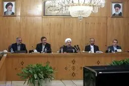 حاشیه های تصویری جلسه امروز هیئت دولت