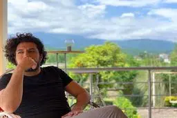 وقتی اشکان خطیبی برای همسرش مدل عکاسی می شود! + عکس