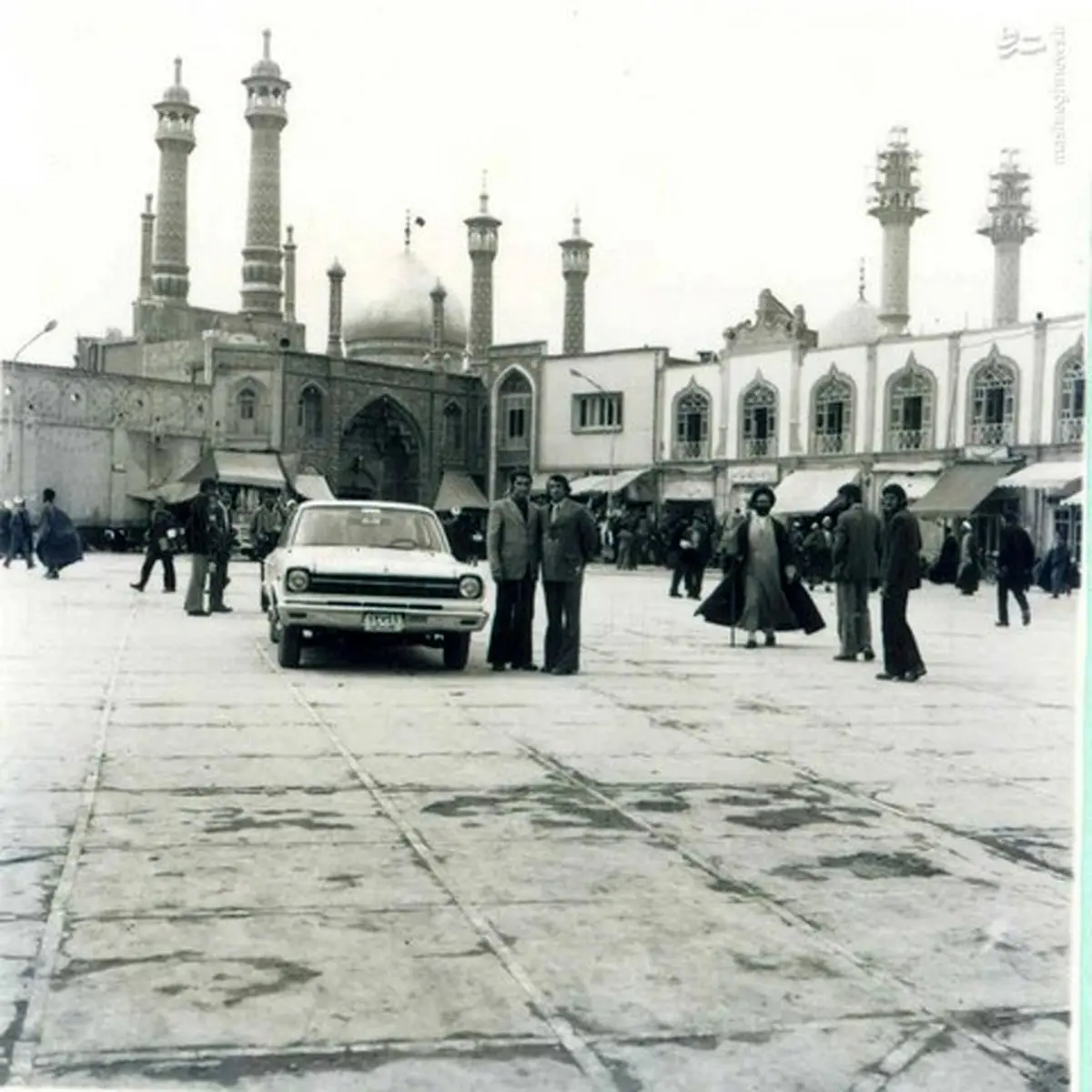 تصویری قدیمی از حرم حضرت معصومه