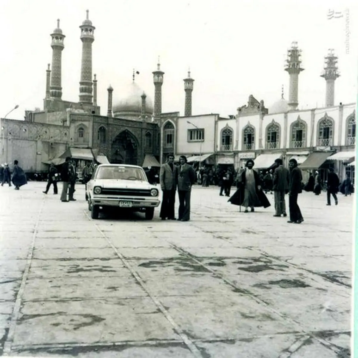 تصویری قدیمی از حرم حضرت معصومه