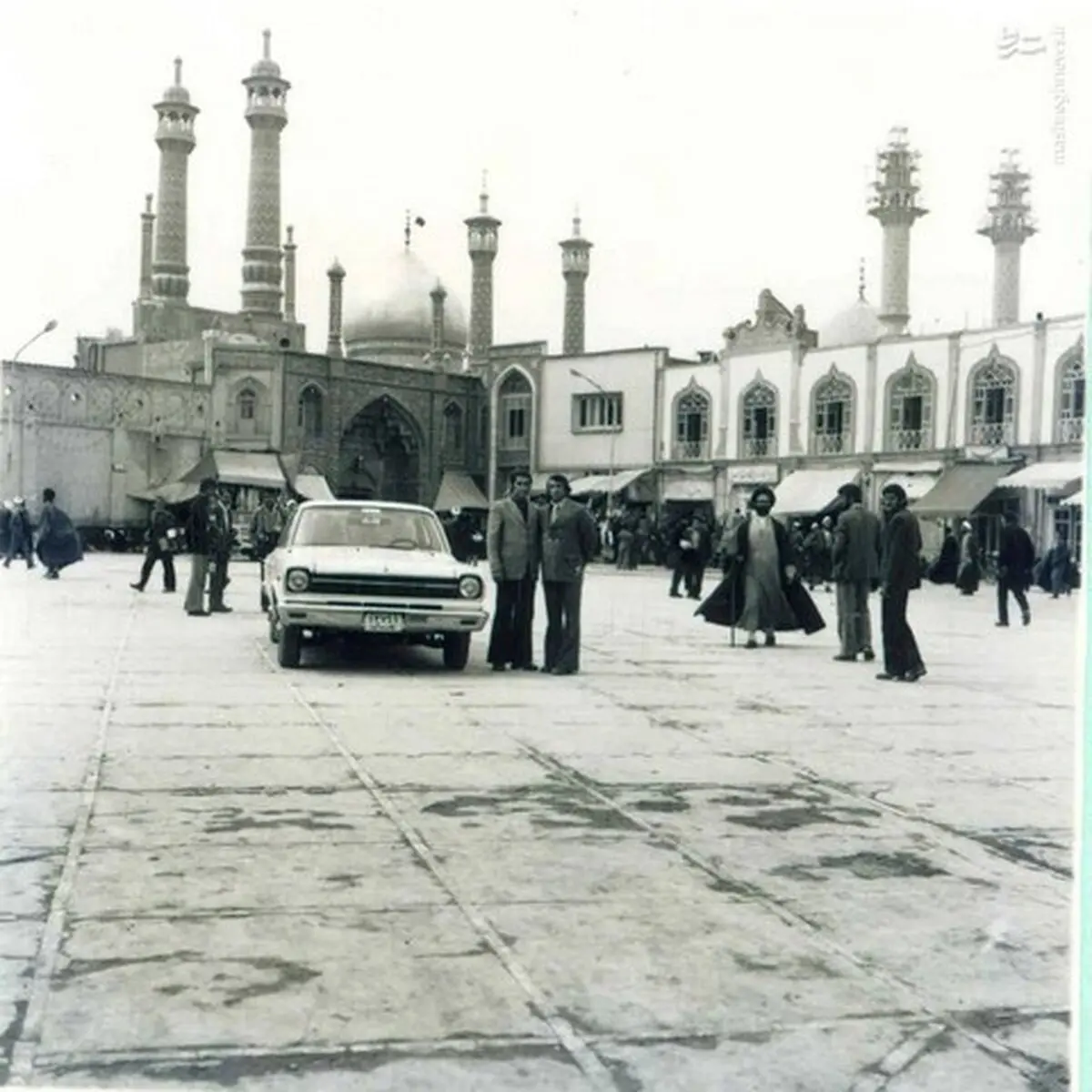تصویری قدیمی از حرم حضرت معصومه