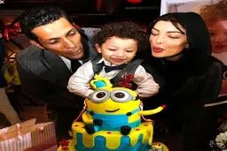 عکس تولد دیاکو پسر سپهر حیدری در رستوران خواننده مشهور