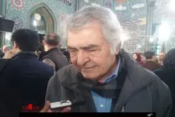 حضور بازیگر "بادیگارد" در انتخابات+ عکس
