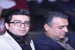 فرزاد حسنی در کنار خواهرزاده فردین/ عکس