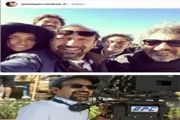 تصویری از پشت صحنه فیلم جدید اصغر فرهادی با حضور «پنه‌لوپه کروز»