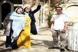 تیپ متفاوت ویشکا آسایش در کنار مهناز افشار/عکس