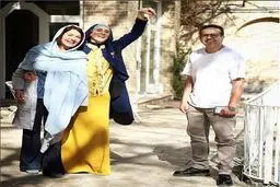 تیپ متفاوت ویشکا آسایش در کنار مهناز افشار/عکس