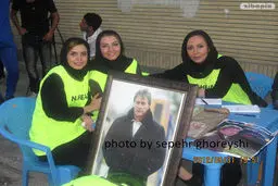 عکس هنرپیشه زن استقلالی به یاد ناصر حجازی