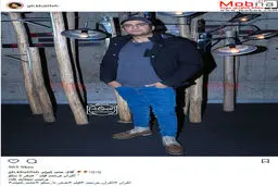 تیپ و ژست حامد کمیلی در اکران فیلم صفر تا سکو / عکس