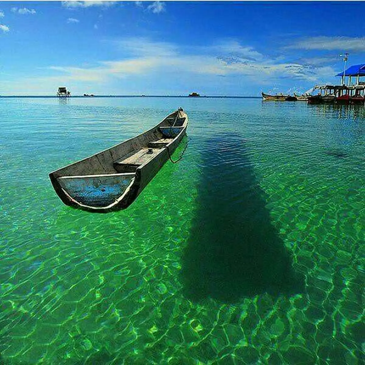 تصویری باورنکردنی از سواحل جزیره اندونزی