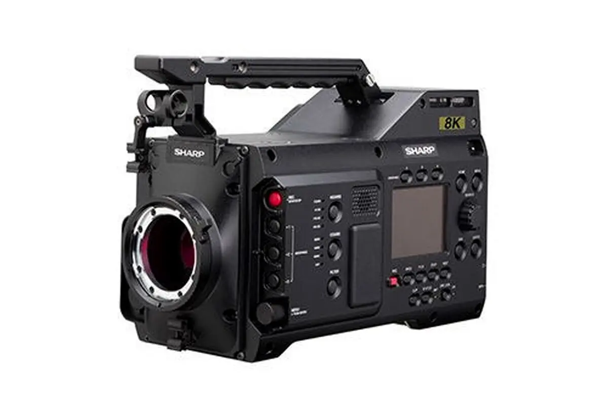 دوربین 8K شارپ با قیمت 77 هزار دلار رونمایی شد + عکس