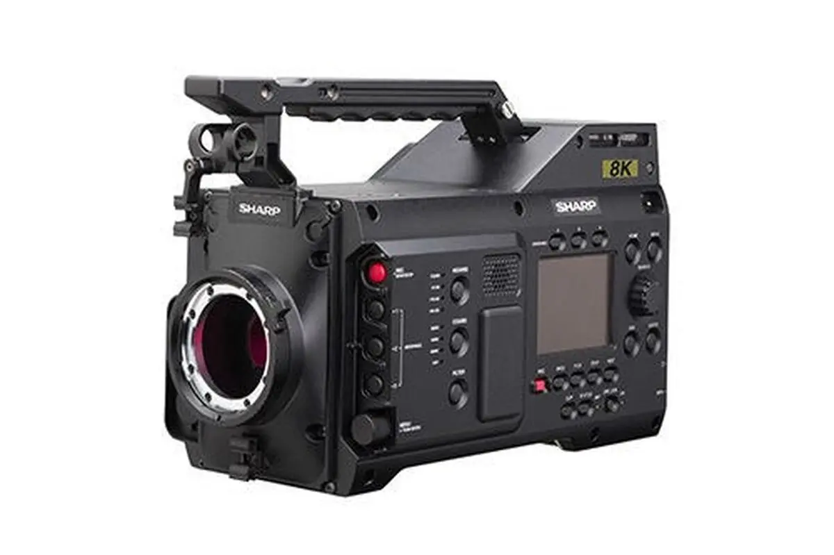 دوربین 8K شارپ با قیمت 77 هزار دلار رونمایی شد + عکس