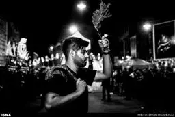 تصاویر زنجیرزنی عزاداران اباعبدالله(ع)