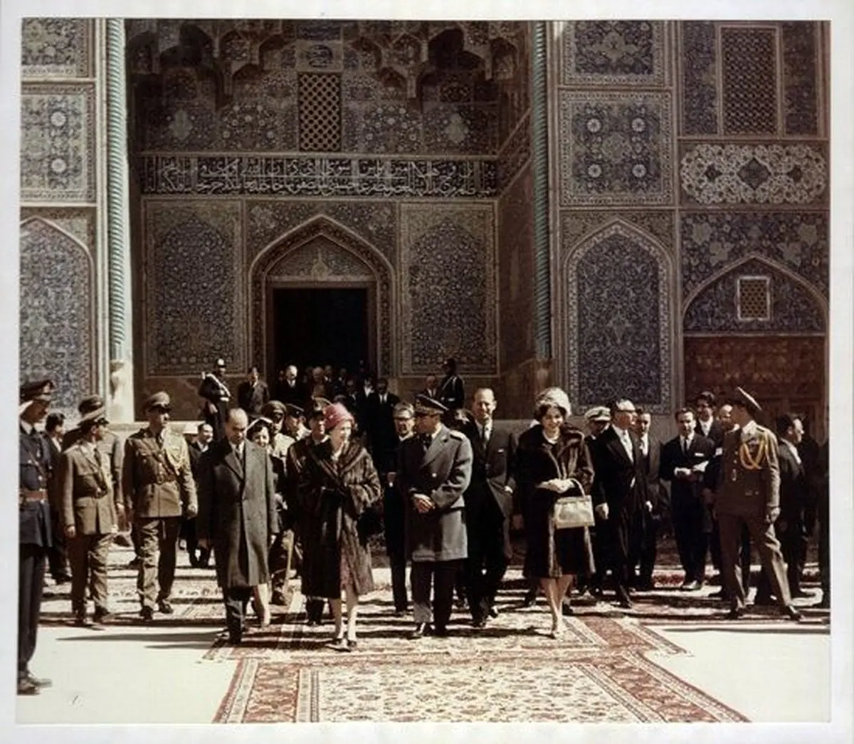 همسر ملکه انگلیس به تهران آمد + عکس