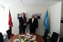 وزرای خارجه ایران و انگلیس دیدار کردند+عکس