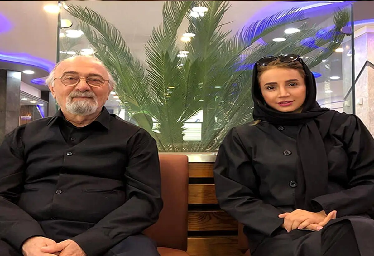 عکس دیده نشده ی شبنم قلی خانی و زنده یاد پرویز پورحسینی