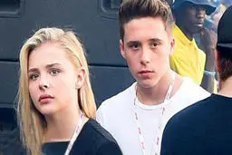 تصاویر نامزد جدید پسر بزرگ دیوید بکهام