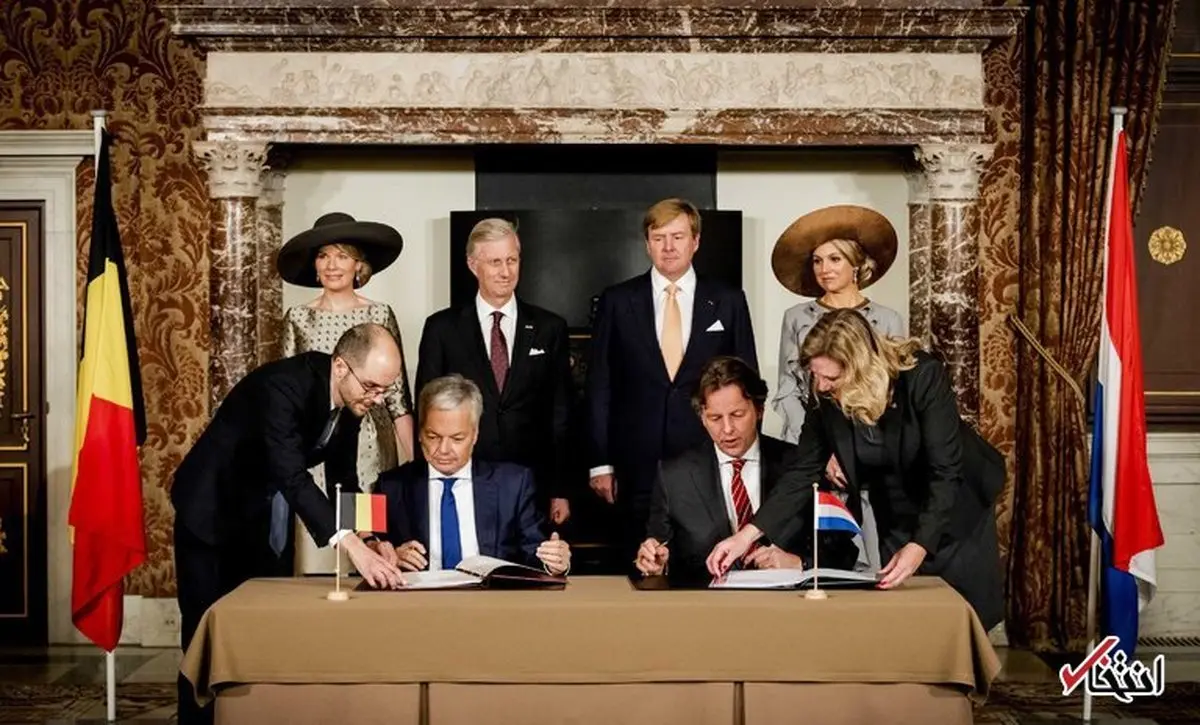 هلند و بلژیک، زمین مبادله کردند +عکس و نقشه