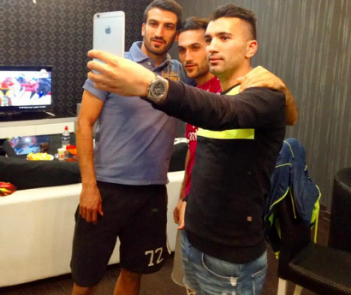 آشتی کنان صادقیان و مسلمان با وساطت ماهینی + عکس